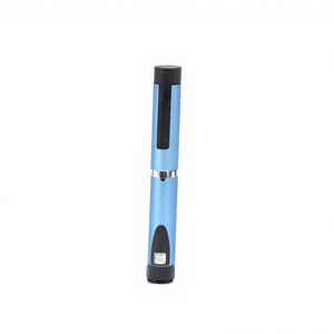 Pluma Inyectora de Belleza Metálica Reutilizable de 3 ml con Cartuchos de Vidrio Líquido para el Cuidado de la Piel Corporal y Uso Cosmético - Product Image 1
