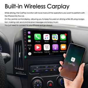 8 + 128GB AI Control de voz inalámbrico CarPlay Radio de coche para <span class=keywords><strong>Hyundai</strong></span> <span class=keywords><strong>I30</strong></span> 2006-2011 Android 13 reproductor de vídeo Multimedia navegación <span class=keywords><strong>GPS</strong></span> - Product Image 3