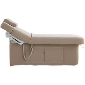 2025 Nueva Clínica ajustable salón de belleza estacionario cabeza cómoda <span class=keywords><strong>vinilo</strong></span> masaje Mesa tailandesa <span class=keywords><strong>cama</strong></span> Facial eléctrica con almacenamiento - Product Image 6