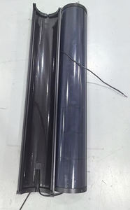 لوح شمسي أسطواني جديد بقوة 100 واط، سهل التركيب، لعمود الإنارة، متوفر باللونين الأبيض/الأسود، غطاء أمامي زجاجي، تصنيع حسب الطلب - Product Image 6