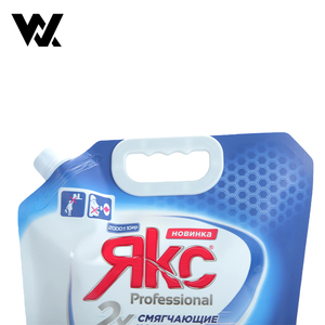 Bolsa con Boquilla <span class=keywords><strong>para</strong></span> Detergente Líquido <span class=keywords><strong>para</strong></span> Ropa, Personalizada con Impresión <span class=keywords><strong>de</strong></span> Marca, con Asa <span class=keywords><strong>de</strong></span> Plástico <span class=keywords><strong>para</strong></span> Lavandería <span class=keywords><strong>de</strong></span> Autoservicio - Product Image 5
