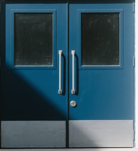 <span class=keywords><strong>Puerta</strong></span> Doble <span class=keywords><strong>de</strong></span> Acero para Hospital con Ventana <span class=keywords><strong>de</strong></span> Vidrio y Placa <span class=keywords><strong>de</strong></span> Acero Inoxidable - Hermética - Product Image 6