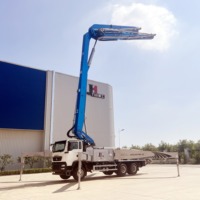 JIUHE Baumaschinen: Hochwertiger, hocheffizienter Betonpumpenwagen mit 52m Ausleger zum Verkauf