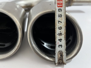 Pièces automobiles, système d'échappement de voiture, embouts d'échappement, double sortie, embouts de silencieux d'échappement pour BMW Audi Mercedes Benz - Product Image 2