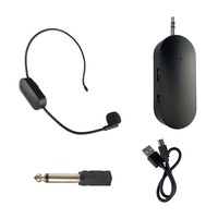 Microphone sans fil omnidirectionnel professionnel en gros avec récepteur 2.4G et casque anti-bruit pour enseignants