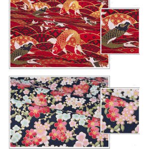 Décoration intérieure en stock lot impression personnalisée 100% pur coton femmes couture tapisserie d'ameublement couture <span class=keywords><strong>tissu</strong></span> floral <span class=keywords><strong>japonais</strong></span> <span class=keywords><strong>au</strong></span> <span class=keywords><strong>mètre</strong></span> - Product Image 4