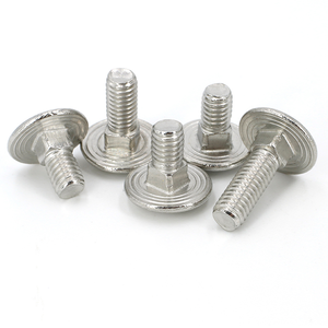 Special M12 Short Neck <strong>Small</strong> Round Head Screws SS 304 DIN 608 Carriage <strong>Bolts</strong> - Product Image 2