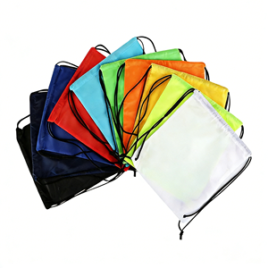 <b>Large</b> Customized Printed Eco-Friendly Polyester <b>Bag</b> Durable Dustproof Drawstring Backpacks for Promotion Gift - Product Image 2