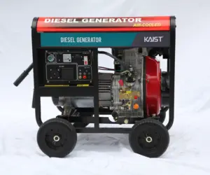 KAIST KDE7500LE 5.0KW 5.5KW Electric Open Frame Diesel Generator Portable for Sale