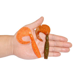 Esca Morbida Afishlure 11g 105mm 3pz, Esca Artificiale per <span class=keywords><strong>Bass</strong></span>, Esca in Plastica per Pesca in Acqua Salata, Esca Nuotante, Esca Grub - Product Image 4