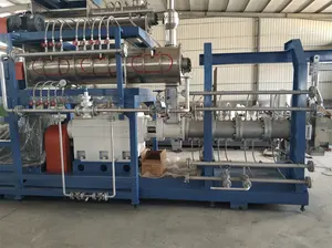 Máquina extrusora de gránulos de alimentos para peces flotantes de nuevo diseño fabricada a precio de fabricante para procesamiento de alimentos para mascotas