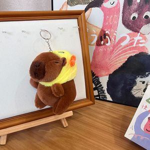 Phổ Biến Vui Capybara Sang Trọng Keychain Mềm Capybara Thú Nhồi Bông Plushie Capybara - Product Image 3