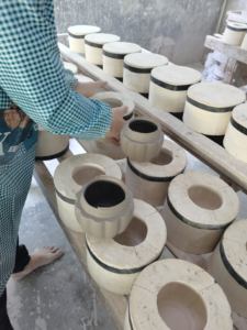 <span class=keywords><strong>Ensemble</strong></span> d'accessoires de salle de bain en céramique moderne écologique de luxe en quatre pièces, forme personnalisée, en stock, décoration d'intérieur, prix bas - Product Image 5