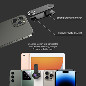Objectif macro zoom professionnel pour smartphone, clip universel, objectif de photographie macro 120 mm pour <span class=keywords><strong>iPhone</strong></span> Android, Lente Macro Para Movil - Product Image 5