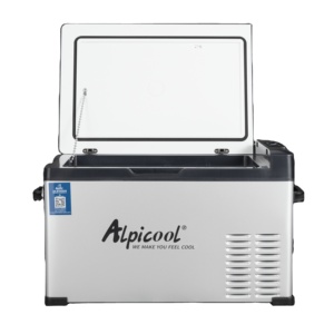 2022 double Zone 12V 24V réfrigérateurs 42L boîte de refroidissement voiture réfrigérateur congélateur Portable réfrigérateur pour caravane, camion, <span class=keywords><strong>transport</strong></span> - Product Image 5