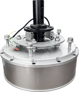 Ventilateur de plafond industriel géant QX de grande taille 10 pieds, moteur externe PMSM, haut volume, DC 3m HVLS, 5 pales en alliage d'aluminium, télécommande - Product Image 6