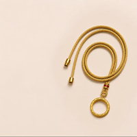 Boîte de protection pour pièces d'or, Boîte Ga'u, Boîte vide pour pendentif, Boîte Thangka, Cordon de collier, Peut contenir des grains d'or, des graines de melon d'or, des feuilles d'or
