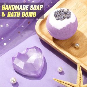 Canasta de Regalo Spa Morada para Mujer con Vela Aromática, Loción Corporal y Bolsa de Regalo, Cumpleaños para Ella - Product Image 4