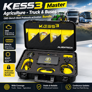 Alientech KESS V3 KESS3 Master, Paquete de Activación de Protocolos OBD para Camiones y Autobuses, Programador de Ajustes de ECU y TCU - Product Image 1
