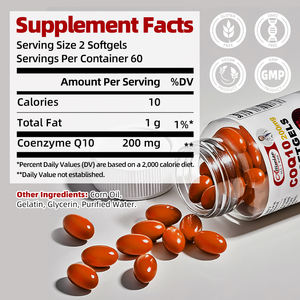 OEM Personnalisé 120 Pièces COQ10 Capsules Coeur <span class=keywords><strong>Foie</strong></span> Fonction Supplément De Soutien - Product Image 2