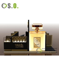 Kiosque de centre commercial de parfum de vitrine d'affichage de parfum