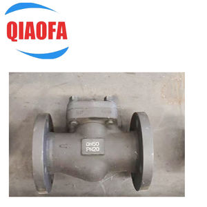 304/316 Edelstahl Flansch-Rückschlagklappe Nationaler Standard Hochleistungs-Manuell Betätigtes Wasserventil Anschlussgröße 1/2'-12' - Product Image 3