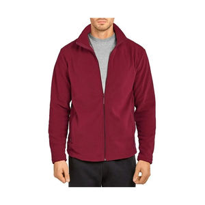 Vestes en polaire vierges pour hommes, légères et personnalisables, vente en gros, imperméables, respirantes, écologiques, chaudes, confortables, décontractées, pour l'extérieur - Product Image 1