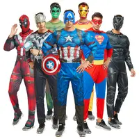 Superhero Performance Costume for Men, High Volume Cosplay