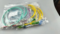 EONKEY Cordon de brassage à fibre optique 1,6 mm G657A2 3,0 mm 1,5 m 2 m 3,5 m 3 m 4 m jaune vert aqua blanc garter
