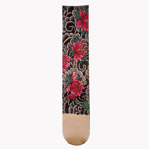 Unisex 360 °   <span class=keywords><strong>Calze</strong></span> al ginocchio con stampa tatuaggio, <span class=keywords><strong>calze</strong></span> sopra il ginocchio con grafiche colorate, ginocchiere sportive traspiranti - Product Image 5