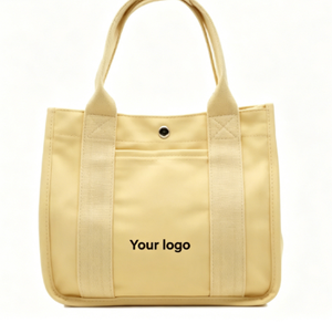 Recycled Blank Customized Print Canvas Packaging Cotton Tote <b>Bag</b> - Product Image 2