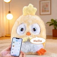 Peluche interactive intelligente IA pour enfants : jouet éducatif précoce avec questions-réponses vocales et compagnon interactif à émotions visibles
