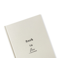 Carnet de notes en lin A5 imprimé sur mesure Journal d'affirmation motivationnel inspirant Soins personnels Planificateur quotidien non daté Journal positif