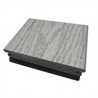 Planchers en PVC haut de gamme 2026, effet bois de teck naturel, panneaux composites en PVC pour l'extérieur, style Trex, aspect bois véritable