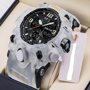 Montre digitale <span class=keywords><strong>SKMEI</strong></span> <span class=keywords><strong>1155B</strong></span>, best-seller, analogique, sport, bracelet, 50 m étanche, logo de marque personnalisé, unisexe. - Product Image 1