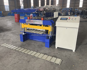 Ibr Chromadek Dachplatten-Herstellungsmaschine Kleinformatige Metallblech-Dach Trapezförmige Rollformmaschine - Product Image 2