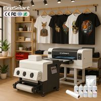 Nueva Impresora DTF A3 de 35cm con Corte Automático I1600, Secador Todo en Uno de Escritorio para Negocios de Camisetas y Ropa DIY, 1 Año de Garantía