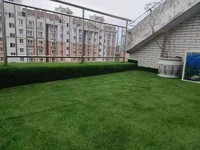 Gazon artificiel, pelouse synthétique, tapis vert réaliste haute simulation pour jardin et aire de jeux