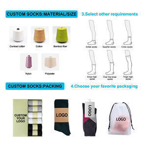 OEM 엘리트 트레이닝 캐주얼 나일론 신축성 무릎 압박 축구 양말 - Product Image 4