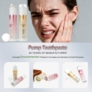 <span class=keywords><strong>Pasta</strong></span> <span class=keywords><strong>dental</strong></span> herbal probiótica con dosificador y fórmula <span class=keywords><strong>de</strong></span> aceites esenciales <span class=keywords><strong>para</strong></span> encías sangrantes — Fabricante OEM al por ma - Product Image 2