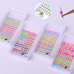 Chất Lượng Cao Spike Lash Với Trang Trí Màu Sắc Cá Nhân Lash 3D Bướm Trái Tim Long Lanh Spike Lông Mi Mở Rộng - Product Image 4