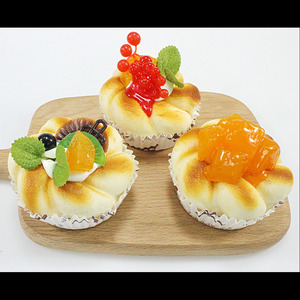 Fausse nourriture réaliste en mousse PU durable pour simulation d'anniversaire, décorations de gâteau, jouet de cuisine - Product Image 5