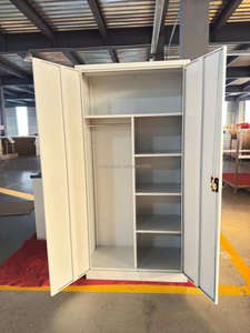 Armario Metálico Económico de Acero con 2 Puertas Batientes Dobles - Product Image 5