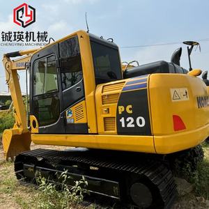 Excavadora Komatsu PC120 Usada de 12 Toneladas, Entrega Rápida, Gran Potencia de Excavación, Fácil Mantenimiento, Estabilidad Hidráulica, Ahorro de Combustible - Product Image 4