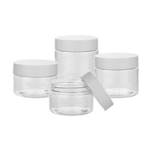 Pot en plastique transparent de soins de la peau cosmétiques de 50g 60g 80g 100g pour le beurre de corps - Product Image 2