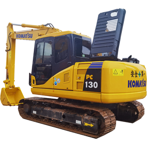 Excavateurs d'occasion Komatsu série PC130-7 120 120-2/3/5/6 12 tonnes Composant d'origine Bulldozers de marque japonaise Stock de vente disponible - Product Image 2