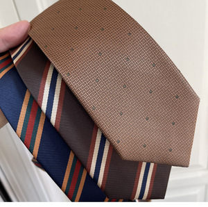Venta al por mayor nuevas corbatas de cuello de mano de 8cm para hombres <span class=keywords><strong>traje</strong></span> de negocios formal personalizado boda Paisley raya novio poliéster corbatas de seda - Product Image 5