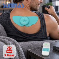Appareil TENS sans fil à chauffage rapide avec 3 niveaux de chaleur pour équipement de thérapie portable