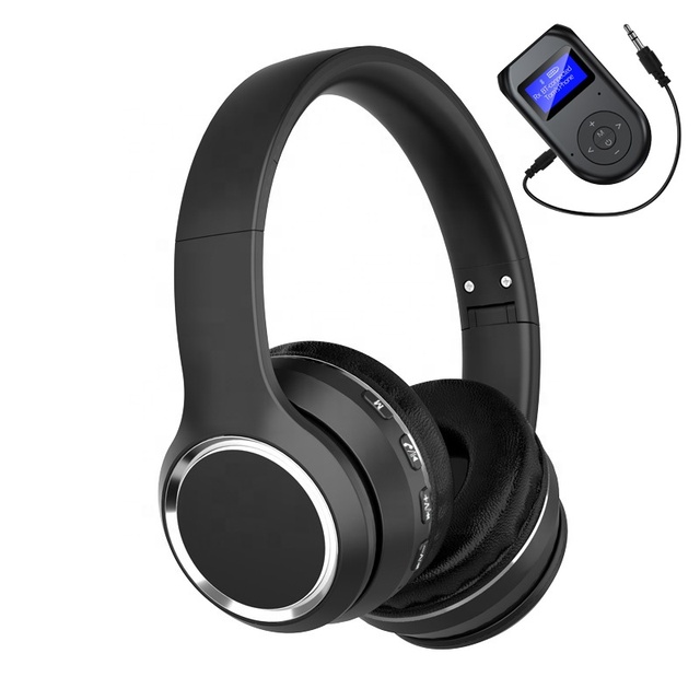 Wireless Headphones Blue Tooth 5.0 Adaptor for TV Headsets Helmet TF-card Stereo with Mic Apply TVs PC Cell Phone Tablet