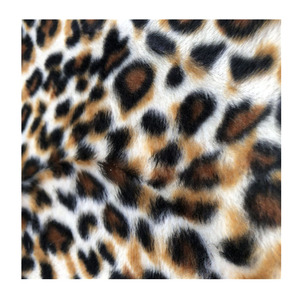 100% Recycled Polyester <strong>Giraffe</strong> Print Velour/veloba <strong>Fabric</strong> Animal Print <strong>Fabric</strong> - Product Image 1